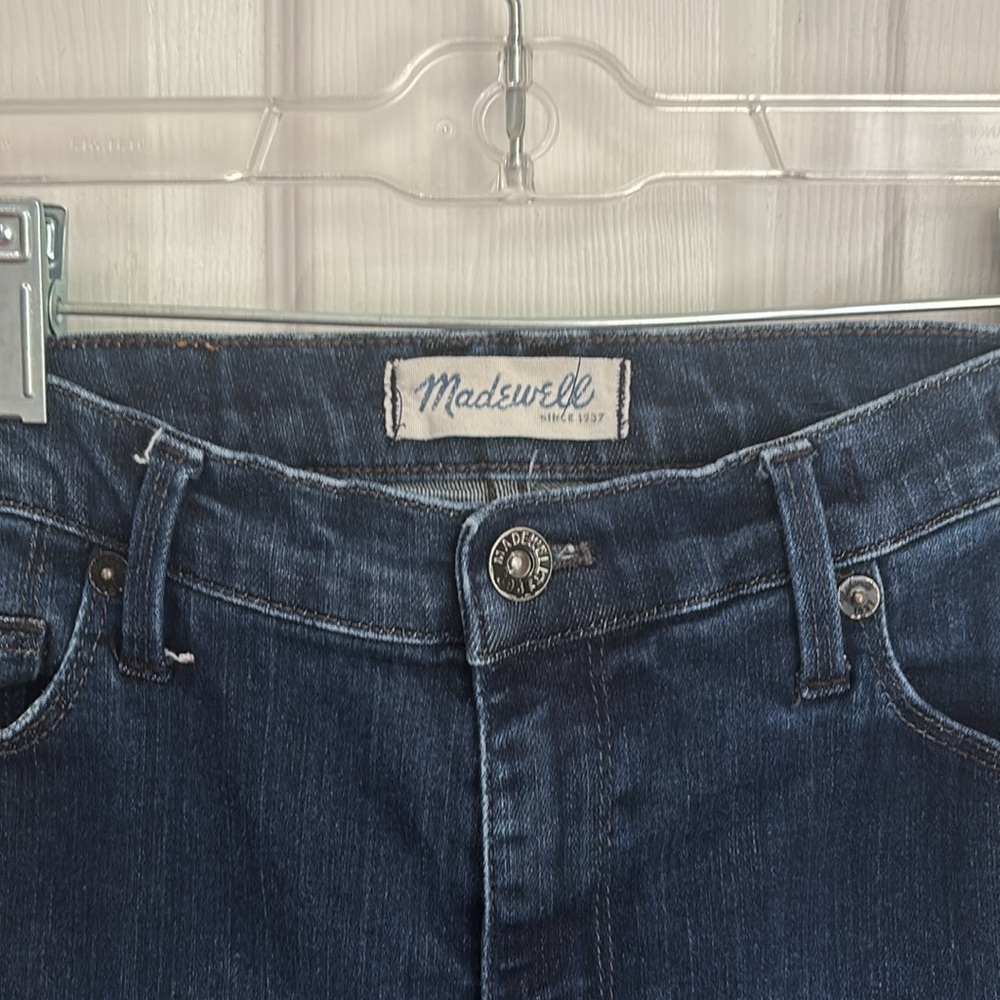 MADEWELL  Blue Skinny Jeans Classic Fit size 27 - Picture 5 of 12